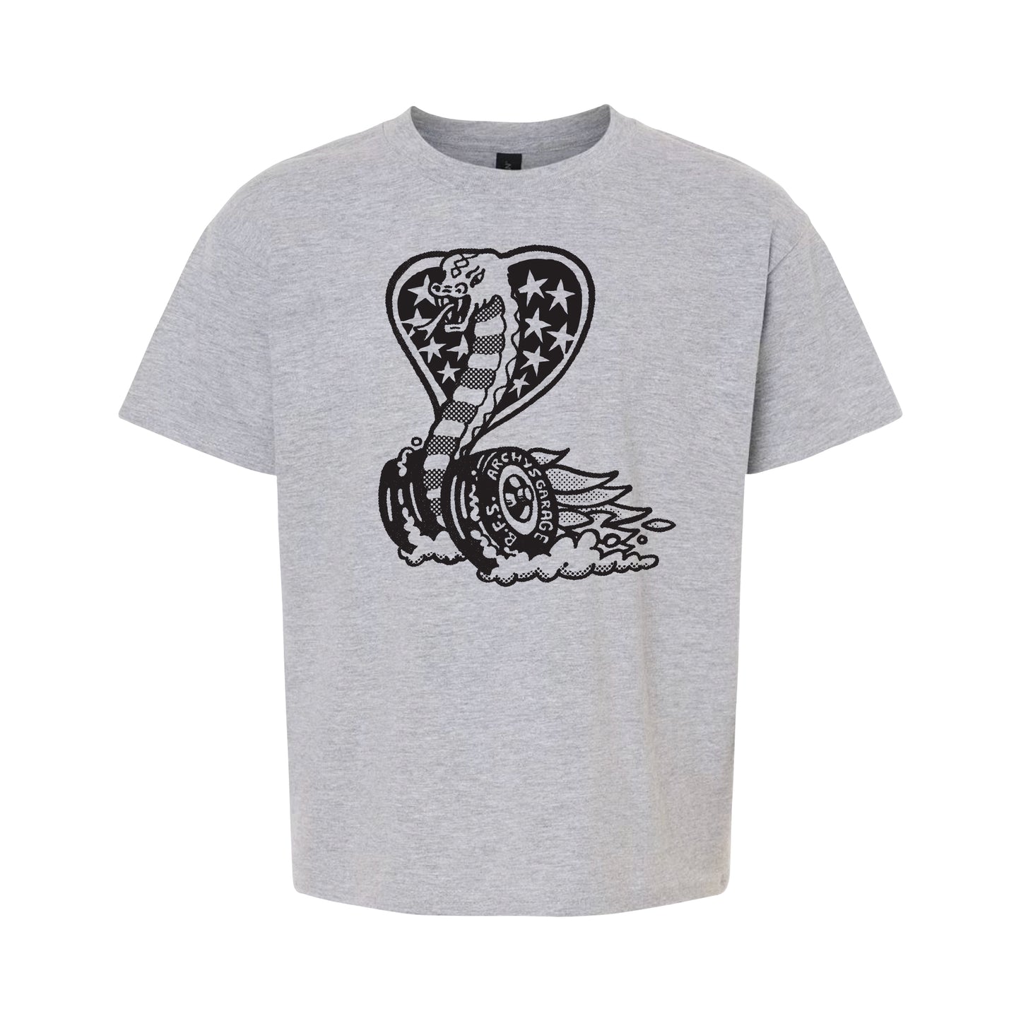 Archy’s Garage: "Cobra” Kids T-Shirt