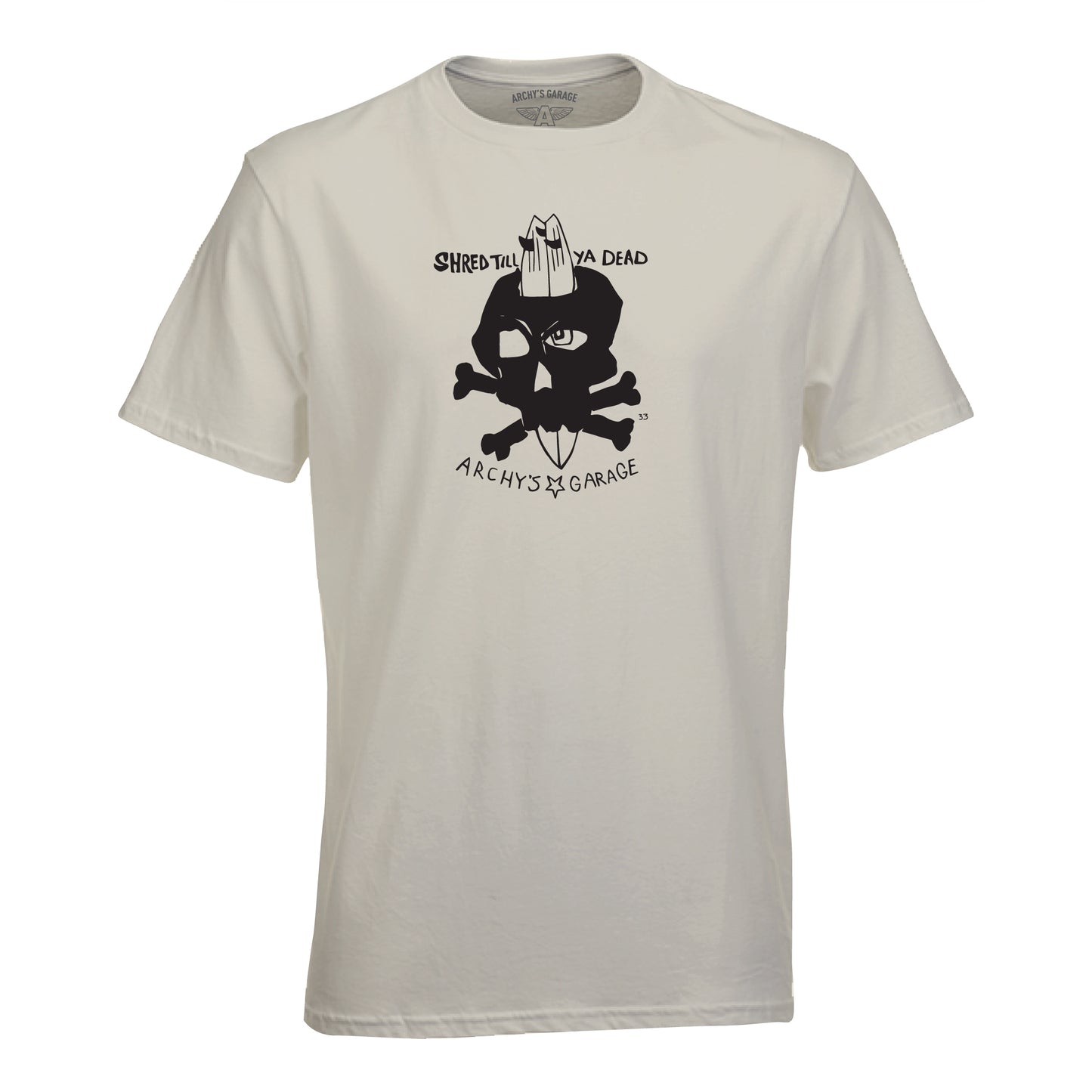 Archy’s Garage: “Shred” T-Shirt