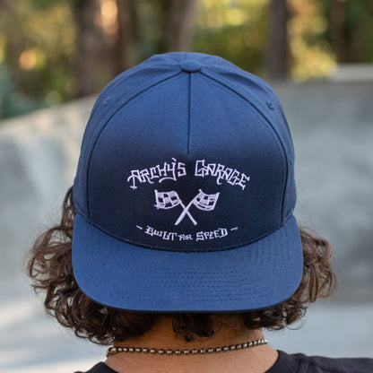Archy's Garage: "Hot Rod" Snapback Hat