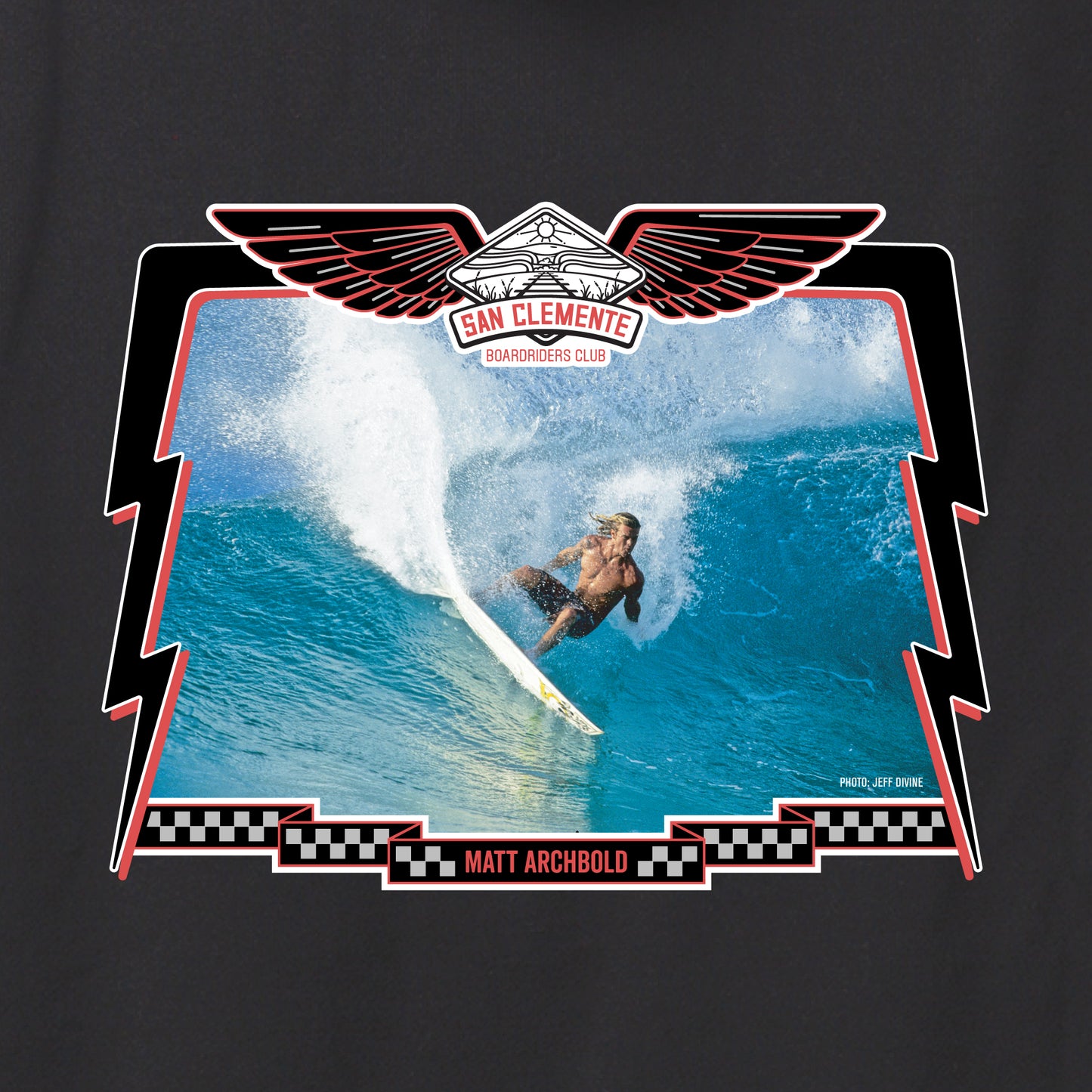 Archy’s Garage X San Clemente Board Riders Club “Raceway" Hoodie