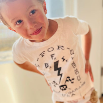 Archy’s Garage: "Speed Bolt” Kids T-Shirt