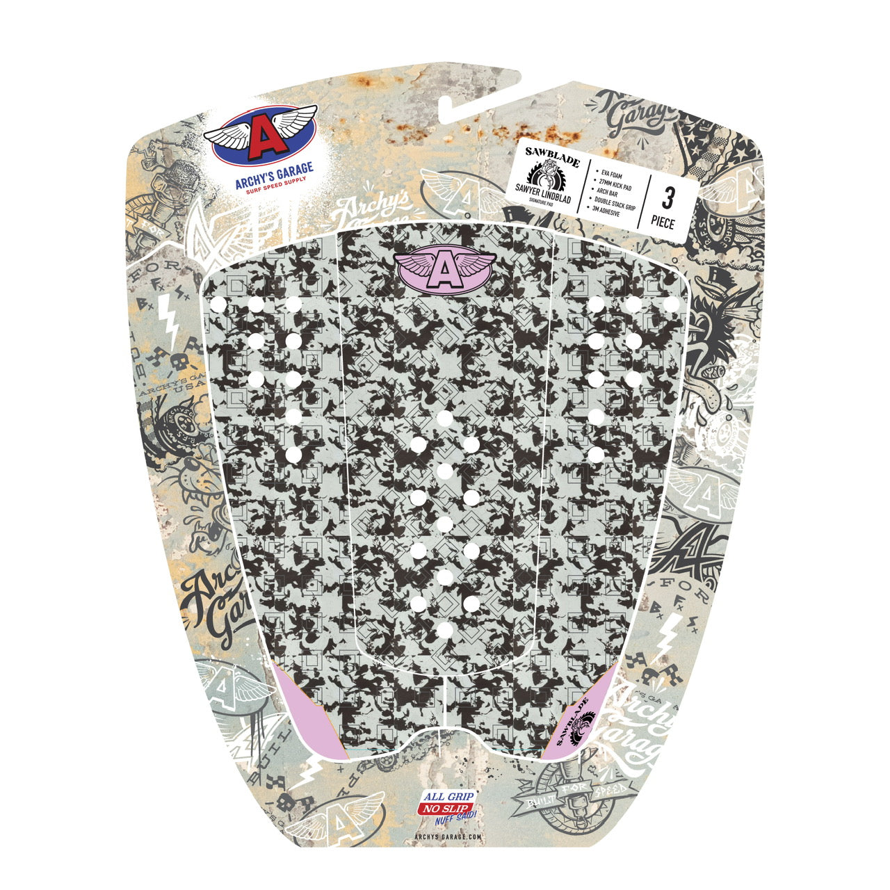 Sawblade Pro Model Pad - Sawyer Lindblad