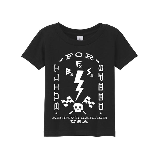 Archy’s Garage: "Speed Bolt” Toddler T-Shirt