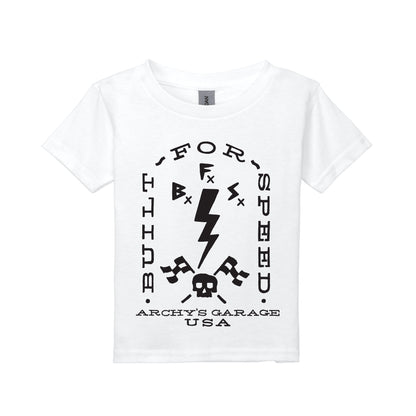 Archy’s Garage: "Speed Bolt” Toddler T-Shirt