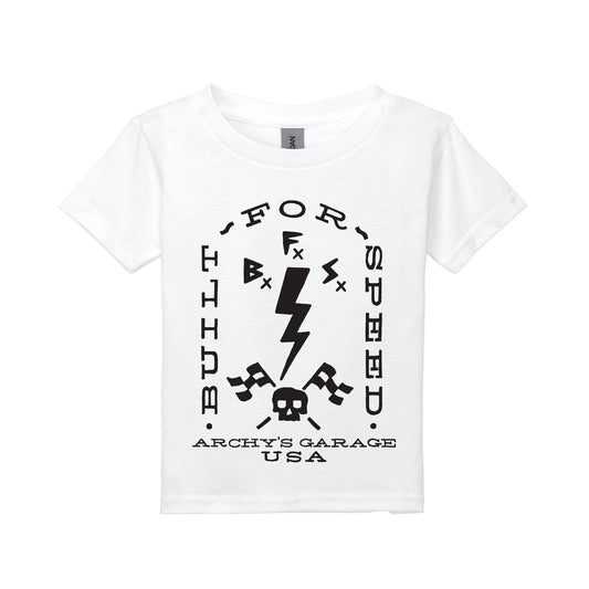Archy’s Garage: "Speed Bolt” Toddler T-Shirt